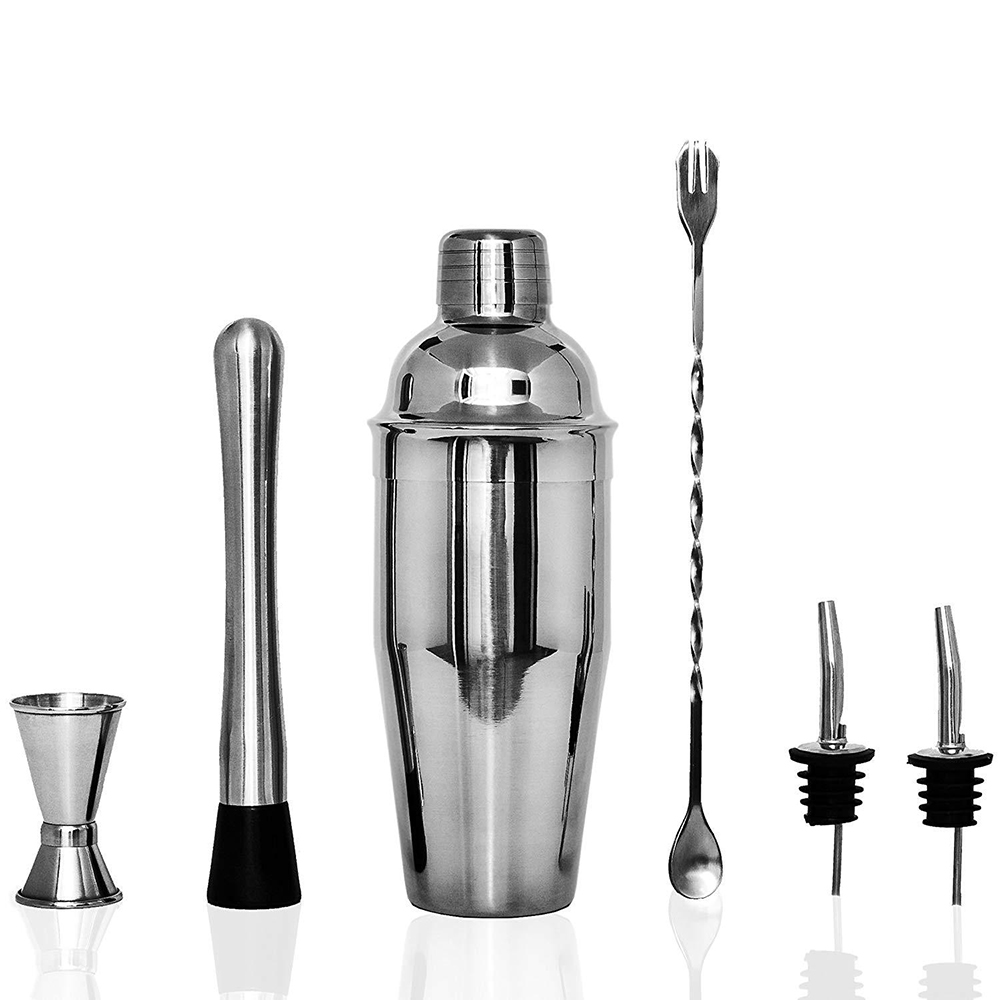 6pc cocktail shaker set