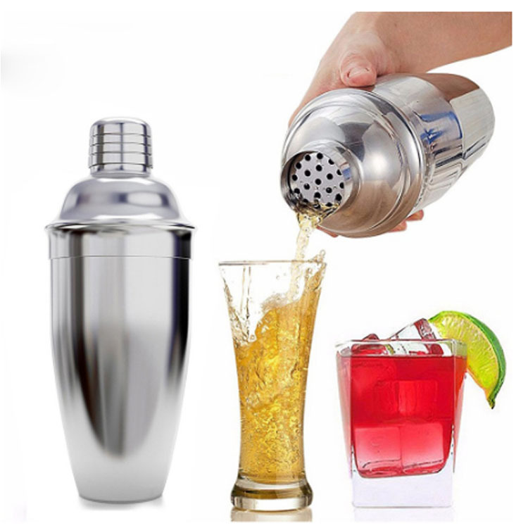 750ml stainless steel cocktail shaker