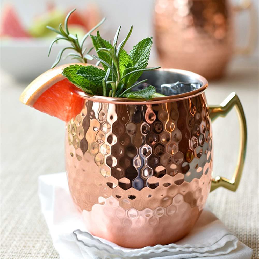 16oz stainless steel moscow mule mug